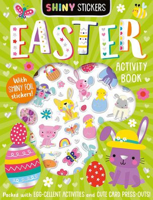 Shiny Stickers Easter (Paperback)