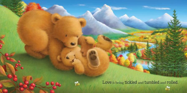 Love Makes The World Go Round: Padded Board Book