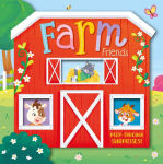Alternative view 1 of Farm Friends: Peep-through Surprise Lift-a-Flap Board Book
