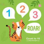 Alternative view 1 of 123 Roar!: Count to 10 with Peep-Through Pages
