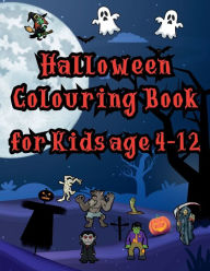 Title: Halloween Colouring Book for Kids age 4-12, Author: Robert O. Brien