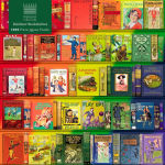 Alternative view 1 of Adult Jigsaw Puzzle Bodleian Libraries: Rainbow Bookshelves: 1000-piece Jigsaw Puzzles