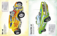 Alternative view 5 of Build your own Cars Sticker book