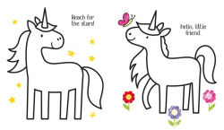 Alternative view 2 of Little Coloring Unicorns