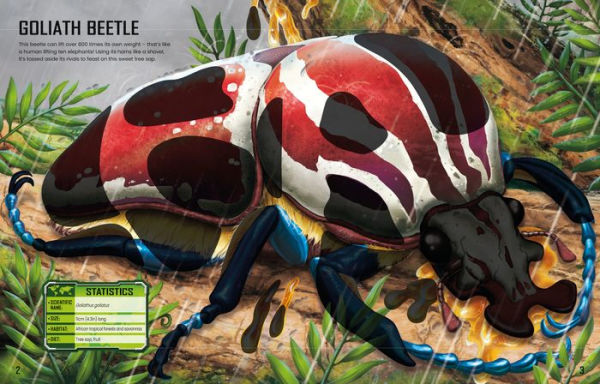 Build Your own Giant Bugs Sticker Book