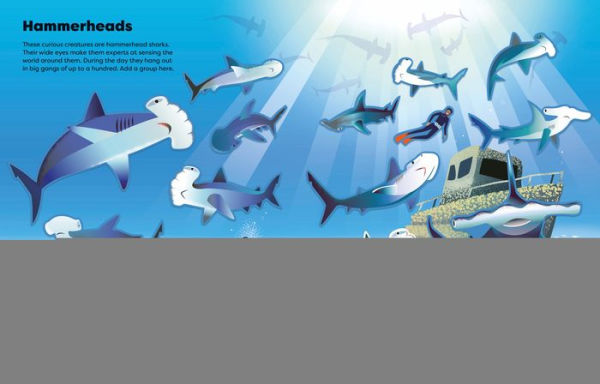 Big Sticker Book of Sharks