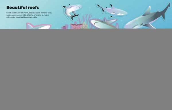 Big Sticker Book of Sharks