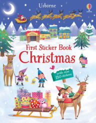 Title: First Sticker Book Christmas: A Christmas Holiday Book for Kids, Author: Alice Beecham