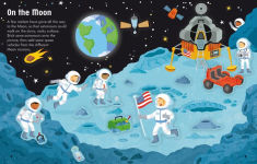 Alternative view 5 of First Sticker Book Space