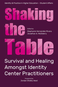 Title: Shaking the Table: Survival and Healing Amongst Identity Center Practitioners, Author: Stephanie Hernandez Rivera