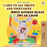 Title: I Love to Eat Fruits and Vegetables (English Haitian Creole Bilingual Children's Book), Author: Shelley Admont