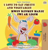 Title: I Love to Eat Fruits and Vegetables (English Haitian Creole Bilingual Children's Book), Author: Shelley Admont