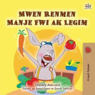 Title: I Love to Eat Fruits and Vegetables (Haitian Creole Book for Kids), Author: Shelley Admont