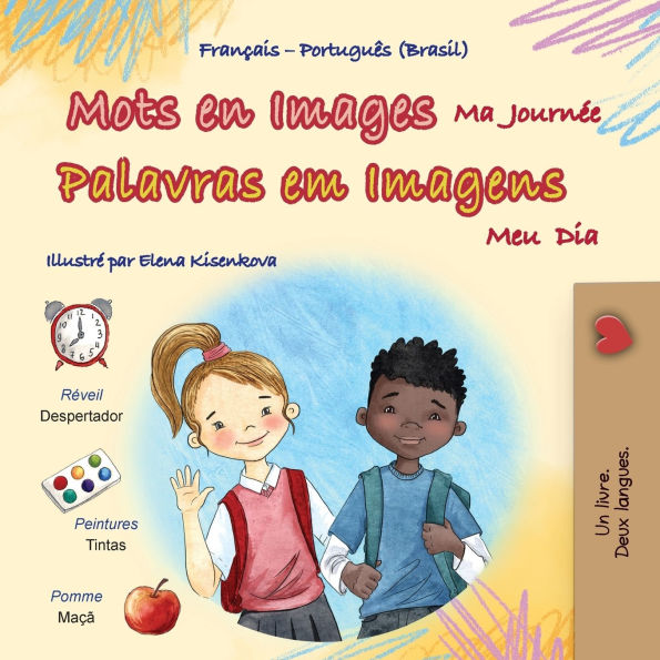 Mots en Images Ma Journï¿½e (Livre pour enfants bilingue franï¿½ais-portugais - brï¿½silien)
