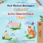 First Picture Dictionary - Animals (English German Bilingual Children's Book)