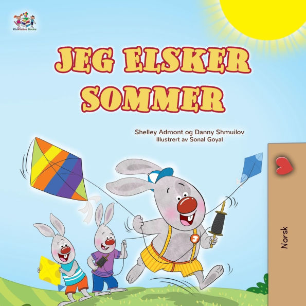 I Love Summer (Norwegian Children's Book)