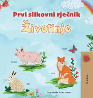 Title: First Picture Dictionary - Animals (Croatian Children's Book), Author: Kidkiddos Books