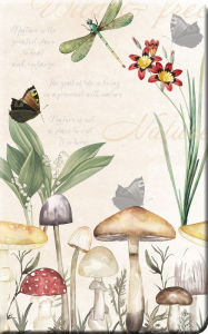 Mushrooms & Dragonfly Journal