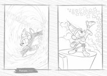Alternative view 2 of Disney: Magical Moments Colormania: with 10 Felt Tip Pens and Over 90 Coloring Pages