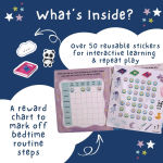 Alternative view 4 of The Bedtime Book: with Over 50 Reusable Stickers to Help Create a Positive Nighttime Routine