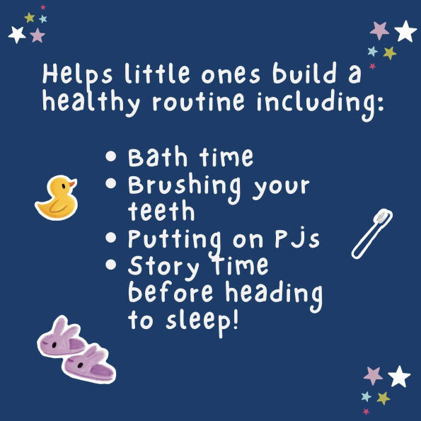 The Bedtime Book: with Over 50 Reusable Stickers to Help Create a Positive Nighttime Routine