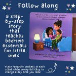 Alternative view 8 of The Bedtime Book: with Over 50 Reusable Stickers to Help Create a Positive Nighttime Routine
