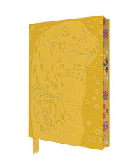 Title: Klimt: The Kiss 2025 Artisan Art Vegan Leather Diary Planner - Page to View with Notes, Author: Flame Tree Studio