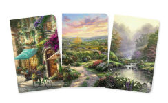 Alternative view 2 of Thomas Kinkade Set of 3 Mini Notebooks