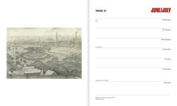 Alternative view 2 of L.S. Lowry 2026 Desk Diary Planner - Week to View, Illustrated throughout