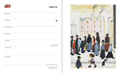 Alternative view 3 of L.S. Lowry 2026 Desk Diary Planner - Week to View, Illustrated throughout