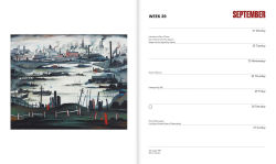 Alternative view 5 of L.S. Lowry 2026 Desk Diary Planner - Week to View, Illustrated throughout