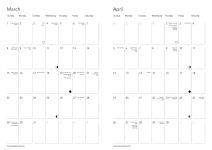 Alternative view 3 of Angela Harding: Shetland Otter and Windsong 2026 Luxury Diary Planner - Page to View with Notes