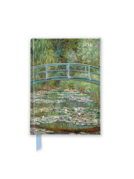 Title: Claude Monet: Bridge over a Pond of Water Lilies 2026 Luxury Pocket Diary Planner - Week to View, Author: Flame Tree Studio