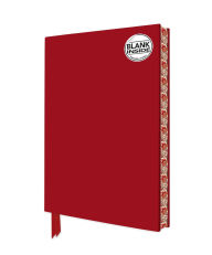 Title: Ruby Red Blank Artisan Notebook (Flame Tree Journals), Author: Flame Tree Studio