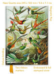 Alternative view 1 of Ernst Haeckel: Hummingbirds (Foiled Quarto Journal)