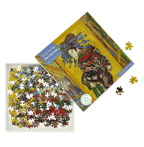 Adult Sustainable Jigsaw Puzzle Vincent van Gogh: The Courtesan: 1000-pieces. Ethical, Sustainable, Earth-friendly