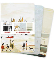 Title: L.S. Lowry: Seascapes Set of 3 Midi Notebooks, Author: Flame Tree Studio