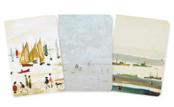 Alternative view 2 of L.S. Lowry: Seascapes Set of 3 Midi Notebooks