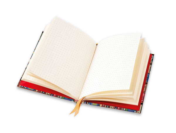 Bodleian Libraries: Hobbies & Pastimes Bookshelves (Foiled Dot Grid Journal)