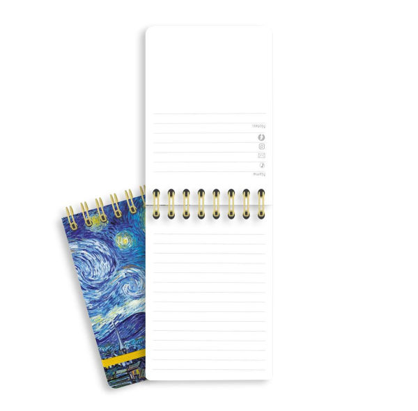Vincent van Gogh: The Starry Night (Spiral Bound Pocket Notebook)