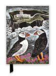 Alternative view 1 of Angela Harding: Fair Isle Puffins (Foiled Journal)