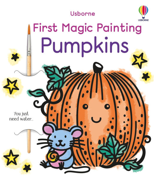 First Magic Painting Pumpkins