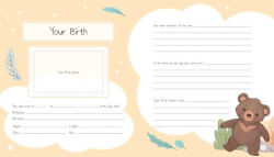 Alternative view 3 of Baby's First Year: A Keepsake Journal to Record and Celebrate Your Baby's Milestones in Their First 12 Months