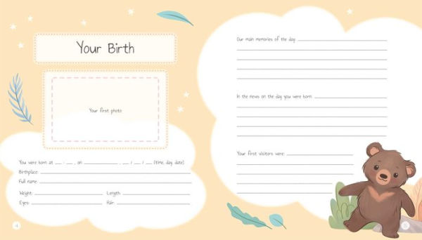 Baby's First Year: A Keepsake Journal to Record and Celebrate Your Baby's Milestones in Their First 12 Months