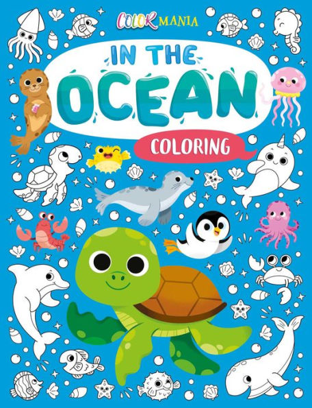 In The Ocean Coloring Set: with 16 Stackable Crayons