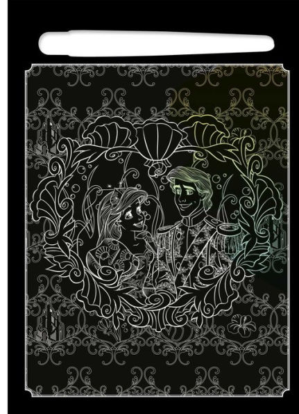 Disney Princess - Magical Scratch Art: with Scratch Tool and Coloring Pages