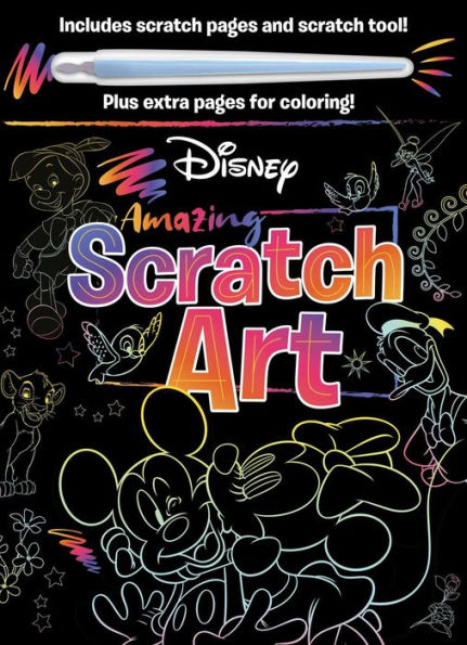 DISNEY AMAZING SCRATCH ART