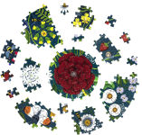 Alternative view 4 of Shakespeare's Flowers: A 1000 Piece Jigsaw Puzzle