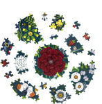 Alternative view 8 of Shakespeare's Flowers: A 1000 Piece Jigsaw Puzzle