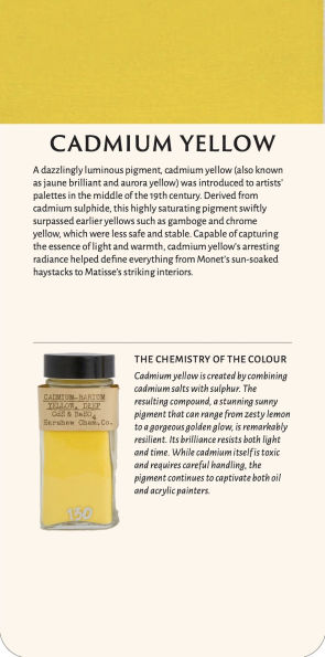 The Artist's Color Box: Understand the stories behind the paints and pigments used by the great artists with this unique 49-card deck.